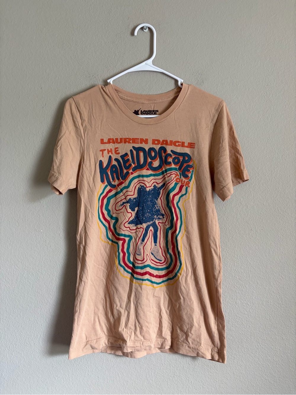 Lauren Daigle The‎ Kaleidoscope Tour 2024 T-shirt Concert memorabilia size small